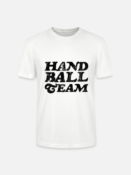Handball Team - Stanley/Stella CRAFTER Unisex Organic T-Shirt - white