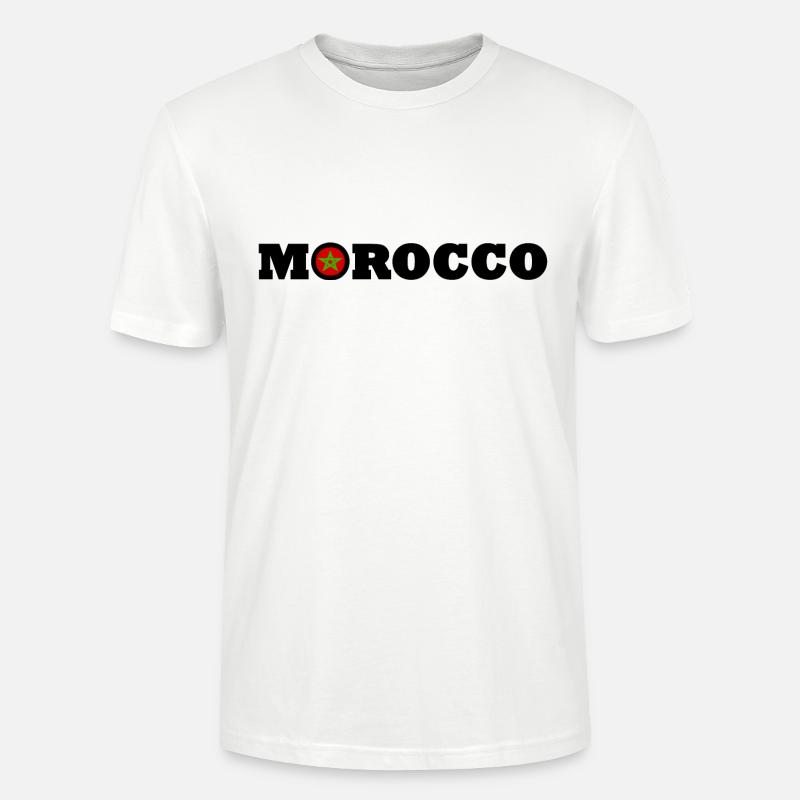 Marokko - Stanley/Stella Unisex Bio-T-Shirt CRAFTER - Weiß