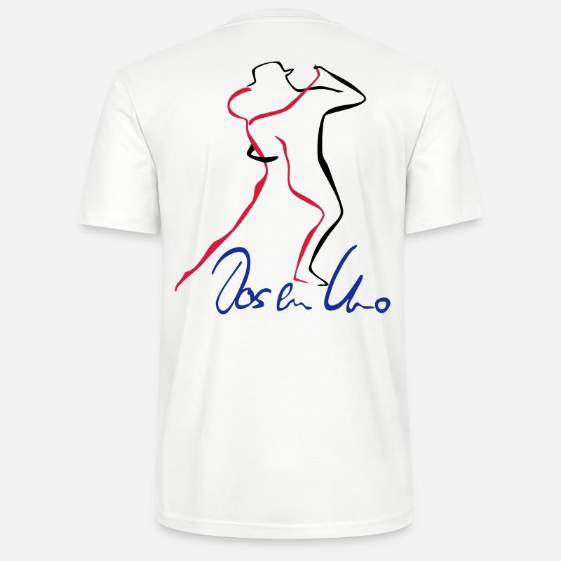 Tango Dos en Uno - Stanley/Stella Unisex Bio-T-Shirt CRAFTER - Weiß