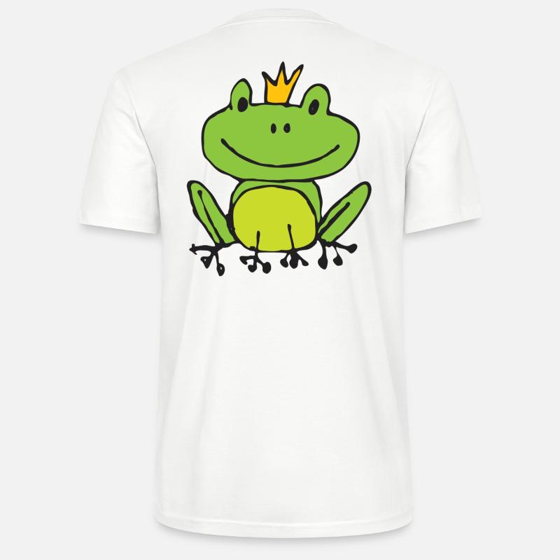 Frosch oder Prinz? - Stanley/Stella Unisex Bio-T-Shirt CRAFTER - Weiß