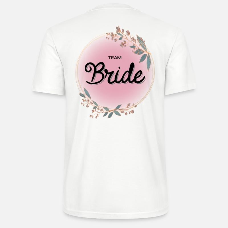 Équipe Bride4 - T-shirt bio CRAFTER Stanley Stella Unisexe - blanc