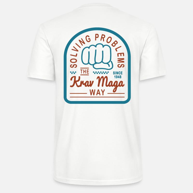 Solving problems the Krav Maga way - Stanley/Stella Unisex Bio-T-Shirt CRAFTER - Weiß