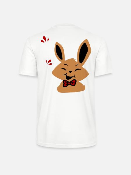 Osterhase - Stanley/Stella Unisex Bio-T-Shirt CRAFTER - Weiß