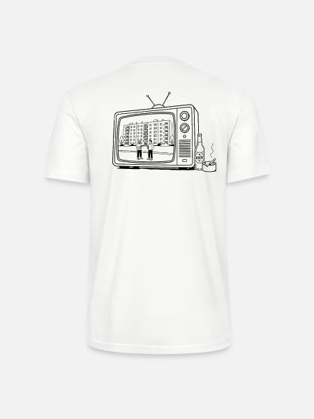 Ostblock TV - Stanley/Stella Unisex Bio-T-Shirt CRAFTER - Weiß