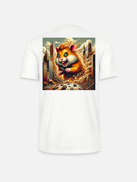 Horror Meerschwein - Stanley/Stella Unisex Bio-T-Shirt CRAFTER - Weiß