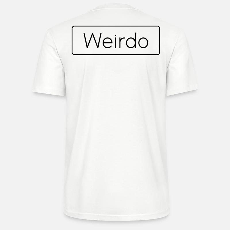 Weirdo Minimalist - Stanley/Stella Unisex Bio-T-Shirt CRAFTER - Weiß