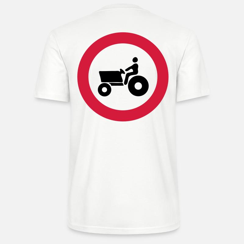 divieto trattori - Stanley/Stella Unisex Bio-T-Shirt CRAFTER - Weiß