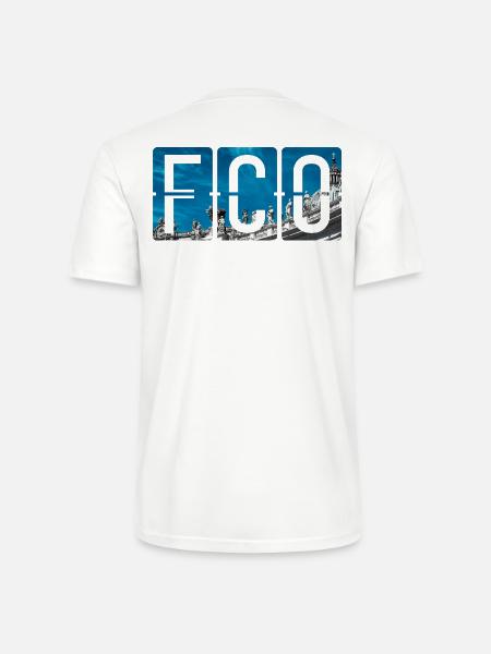 Flughafen-FCO Rom Fiumicino - Stanley/Stella Unisex Bio-T-Shirt CRAFTER - Weiß