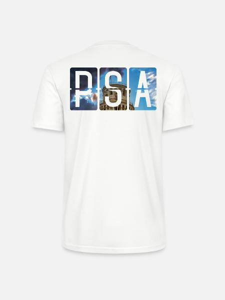 Flughafen Pisa PSA - Stanley/Stella Unisex Bio-T-Shirt CRAFTER - Weiß