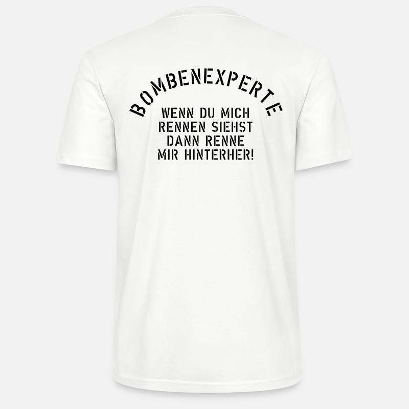 expert à la bombe - T-shirt bio CRAFTER Stanley Stella Unisexe - blanc