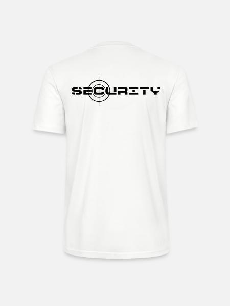 Security, security, property protection - Stanley/Stella CRAFTER Unisex Organic T-Shirt - white