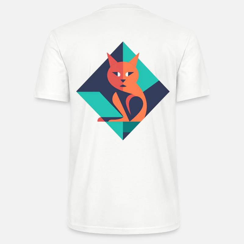 Kangouchat - T-shirt bio CRAFTER Stanley Stella Unisexe - blanc