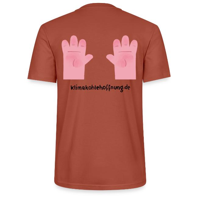 Hände holen Kohlenstoffdioxid aus der Luft