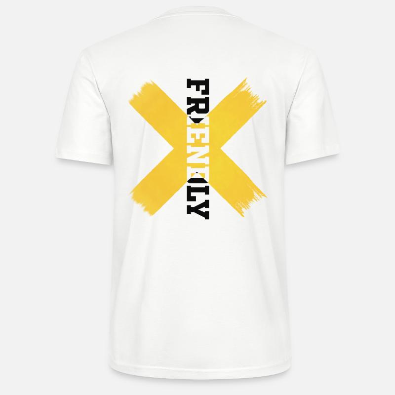 Freundschaftlich - Stanley/Stella Unisex Bio-T-Shirt CRAFTER - Weiß