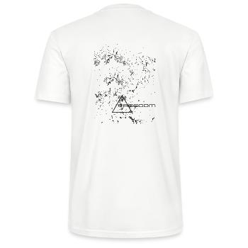 FREEDOM - Stanley/Stella Unisex Bio-T-Shirt CRAFTER - Weiß - Hinten - Michal (187cm)