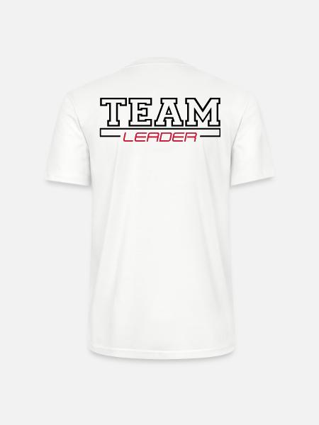 team leader - Stanley/Stella CRAFTER Unisex Organic T-Shirt - white