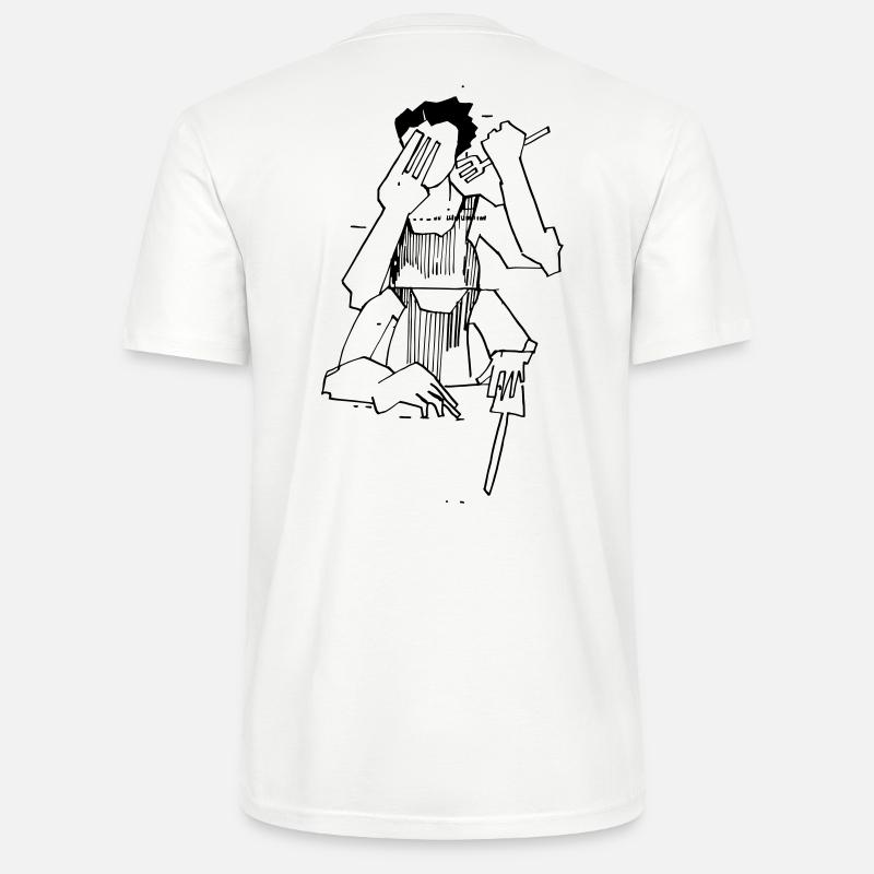 High5 annaneumann - T-shirt bio CRAFTER Stanley Stella Unisexe - blanc