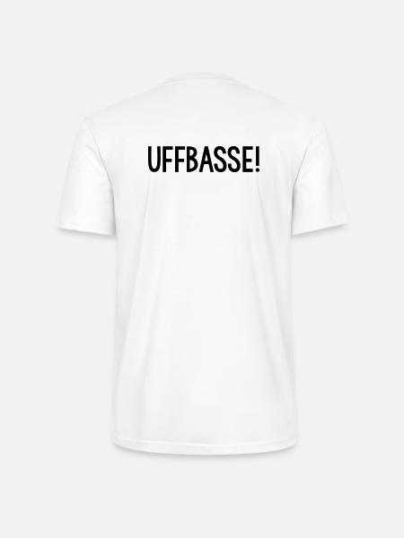 UFFBASSE Dialekt badisch - Stanley/Stella Unisex Bio-T-Shirt CRAFTER - Weiß