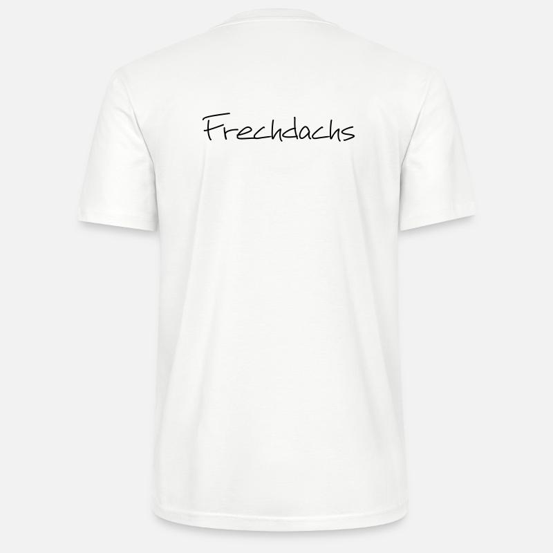 Frechdachs Kind Kleinkind frech Geschenk - Stanley/Stella Unisex Bio-T-Shirt CRAFTER - Weiß