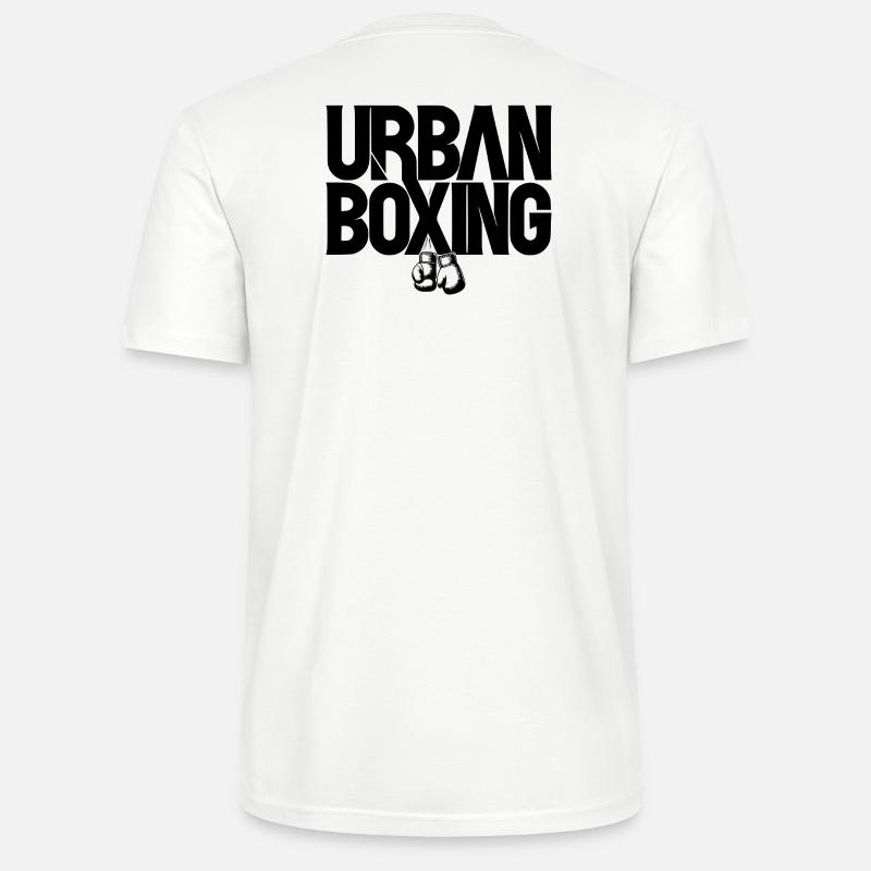 Boxe - T-shirt bio CRAFTER Stanley Stella Unisexe - blanc