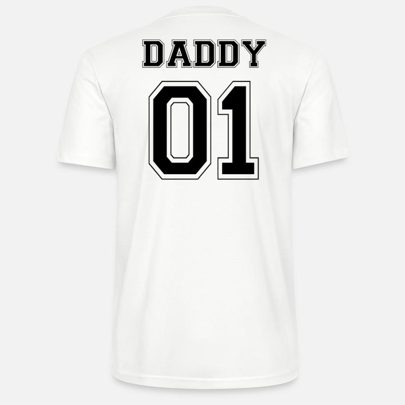 DADDY 01 - BLACK EDITION - T-shirt bio CRAFTER Stanley Stella Unisexe - blanc