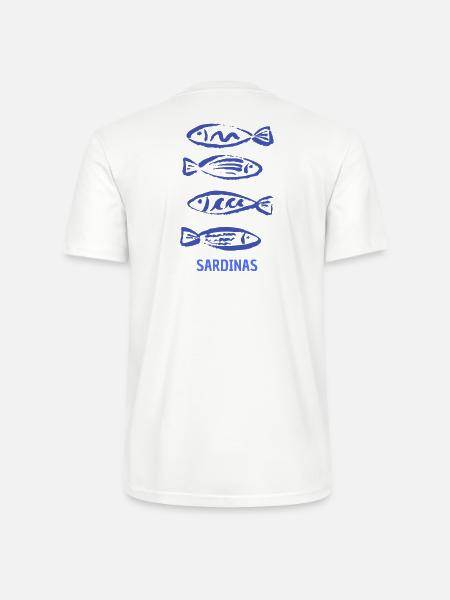 Sardinas - Stanley/Stella Unisex Bio-T-Shirt CRAFTER - Weiß
