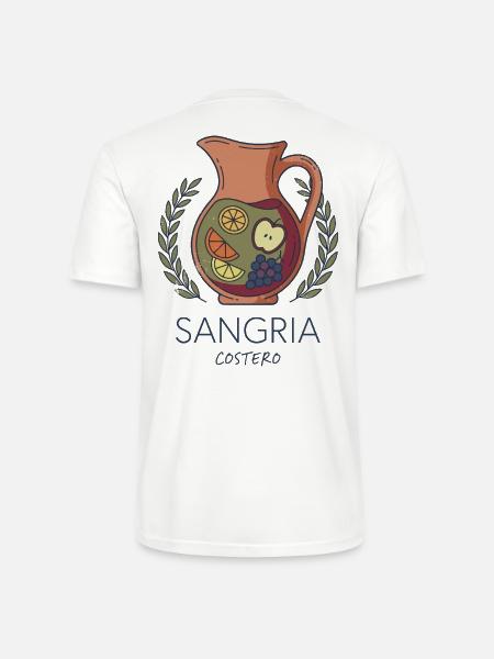 Sangria - Stanley/Stella Unisex Bio-T-Shirt CRAFTER - Weiß