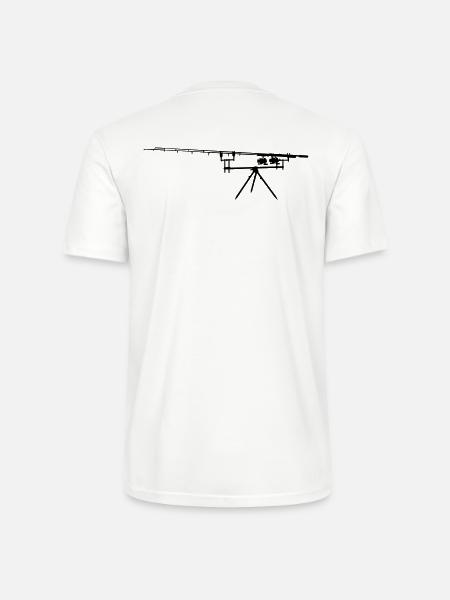 carp rods - Stanley/Stella Unisex Bio-T-Shirt CRAFTER - Weiß