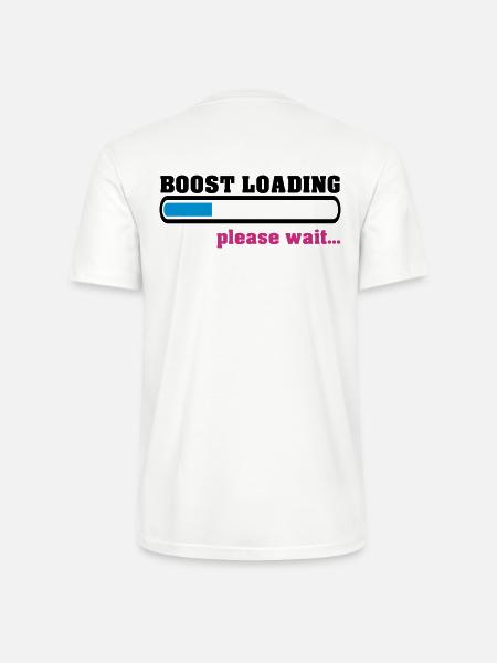 Boost Loading Please Wait - Stanley/Stella Unisex Bio-T-Shirt CRAFTER - Weiß