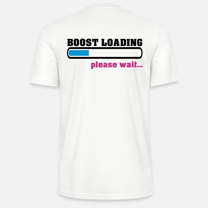 Boost Loading Please Wait - Stanley/Stella Unisex Bio-T-Shirt CRAFTER - Weiß