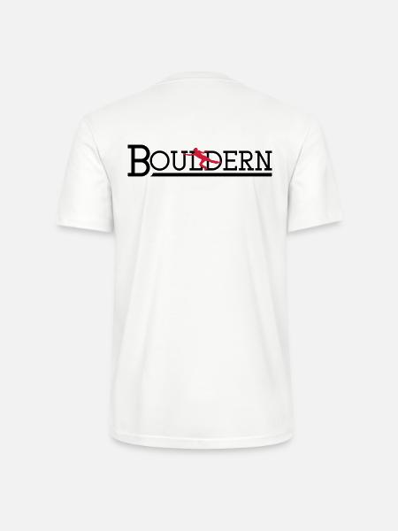 bouldern - Stanley/Stella Unisex Bio-T-Shirt CRAFTER - Weiß