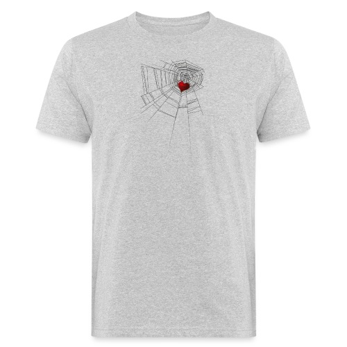 trappola_del_cuore - T-shirt ecologica da uomo