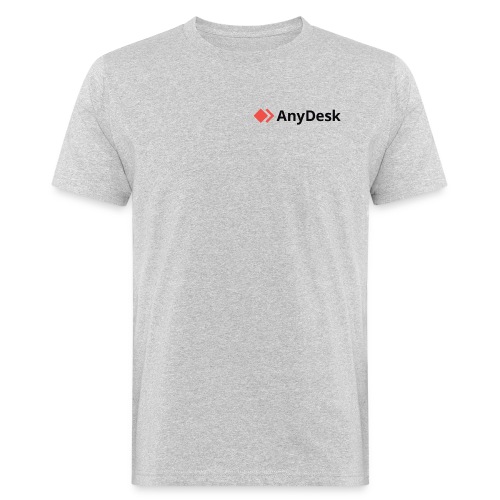 AnyDesk - logo black - Männer Bio-T-Shirt
