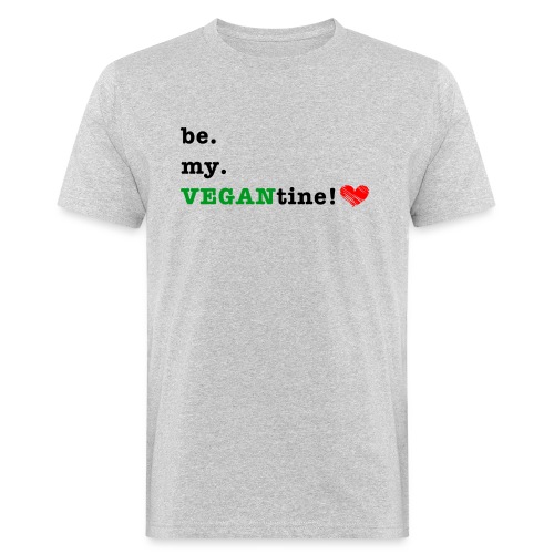 VEGANtine Green - Men's Organic T-Shirt