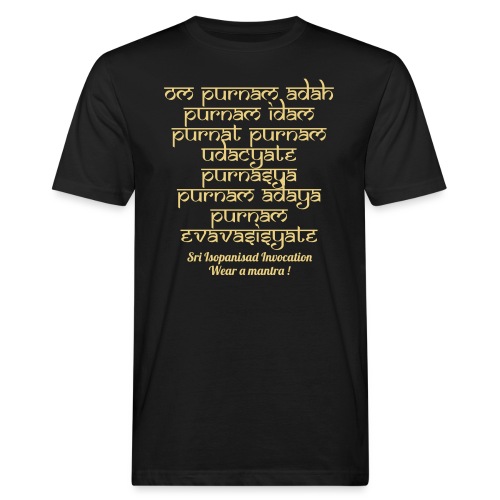Om Purnamadah - T-shirt ecologica da uomo