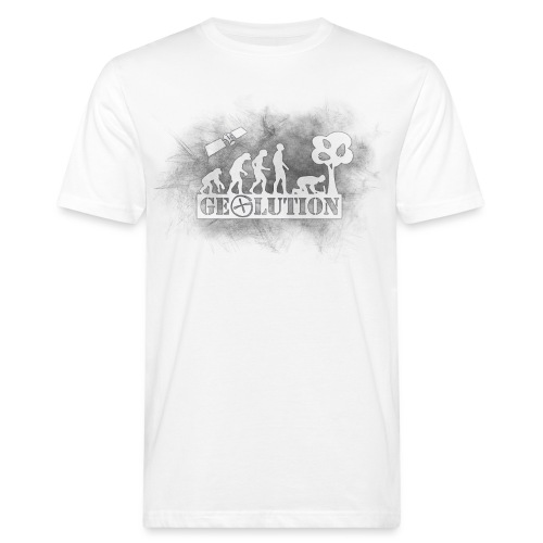 Geolution-dark-grunge - Männer Bio-T-Shirt