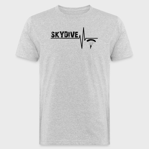 Skydive Pulse - Männer Bio-T-Shirt