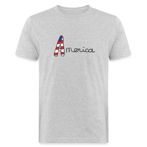 America - T-shirt bio Homme