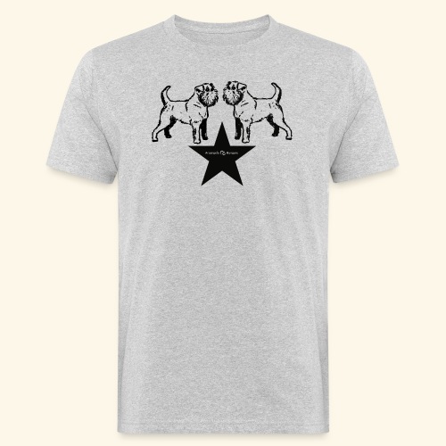 Brussels Griffon Logo - T-shirt bio Homme