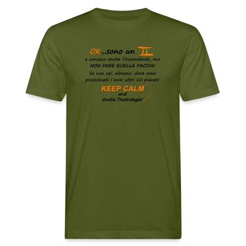 GEMELLI - T-shirt ecologica da uomo
