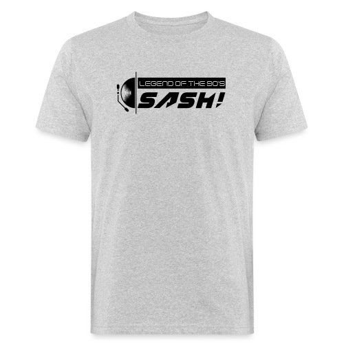 DJ SASH! Turntable 2020 Logo - Men's Organic T-Shirt