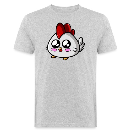 ¡Pollo Kawaii! - Camiseta ecológica hombre