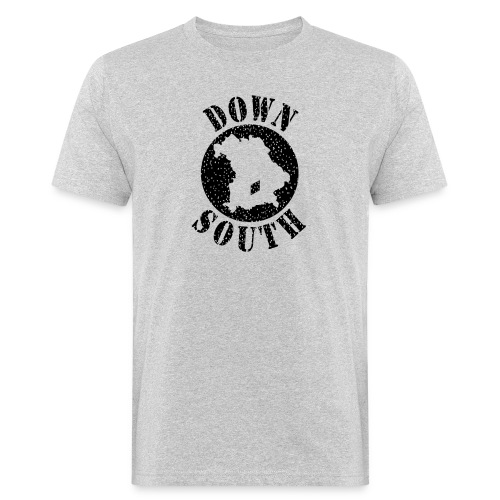 Down_South schwarz auf Wunsch auch andere Farben - Männer Bio-T-Shirt