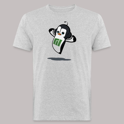 Manjaro Mascot strong left - Men's Organic T-Shirt