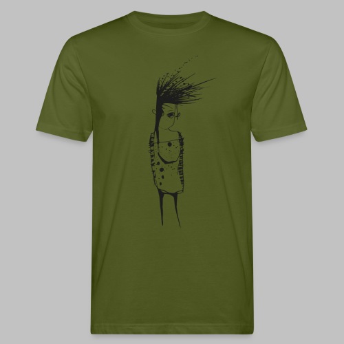 Allein - Alone - Männer Bio-T-Shirt