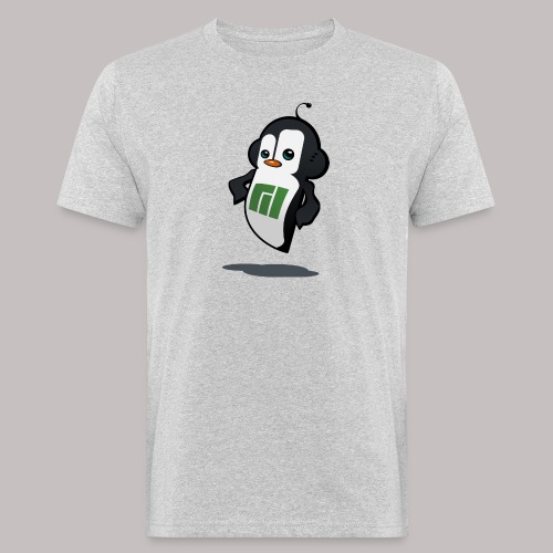 Manjaro Mascot confident right - Ekologiczna koszulka męska