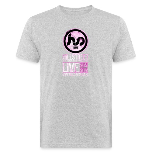 HSLIVE 2014 2015 front V4b purple png - Mannen Bio-T-shirt