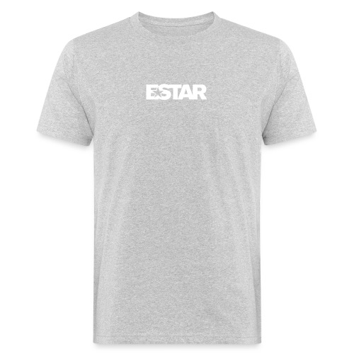ESTAR Weiß - Männer Bio-T-Shirt