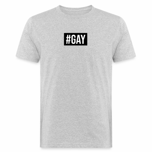Gay Hashtag - Männer Bio-T-Shirt