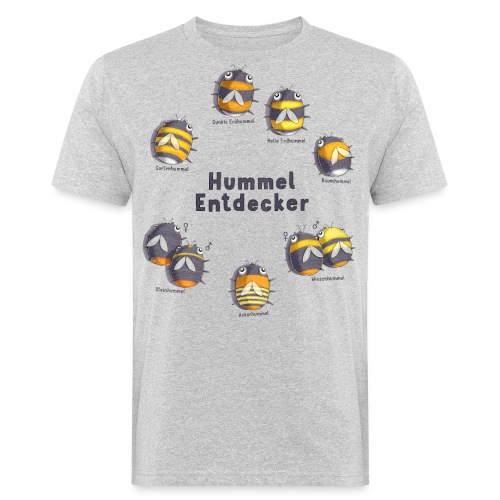 Bumblebee Explorer - do you know all bumblebee species? - Men's Organic T-Shirt